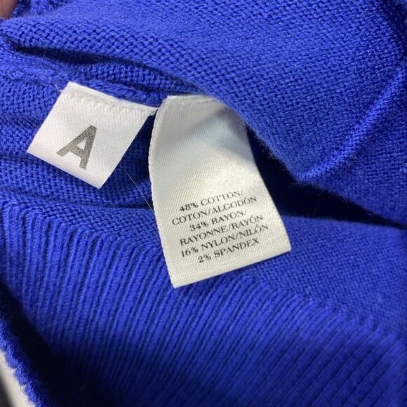 𝅺ANN Taylor Royal Blue Cardigan - Picture 6 of 10